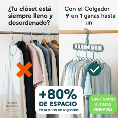 Colgador Organizador Pro - Kit 5 unidades